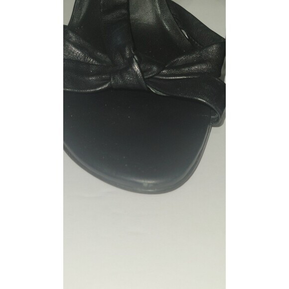 Aldo Womens Stilettos Black Leather Strappy Knot Heels Size 7.5 (38) No Box - Picture 16 of 16